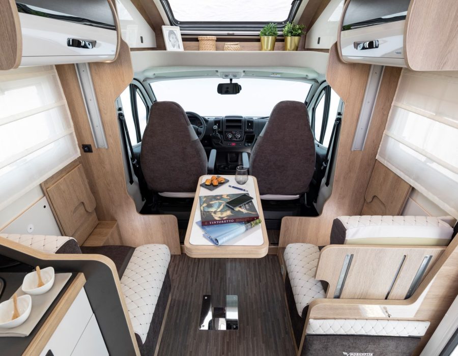 AUTOCARAVANA MOBILVETTA KEA P86 NUEVA 2023 MALLON BETANZOS CAMAS GEMELAS SALON FACE TO FACE STOCK PERFILADA 46
